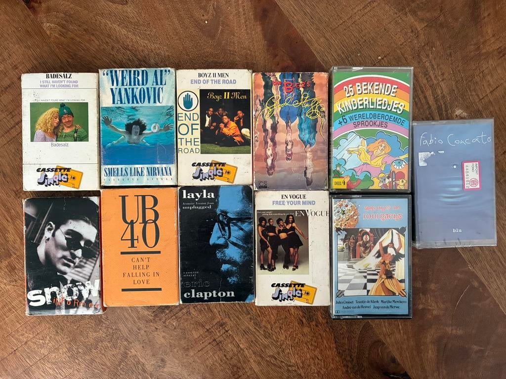 Cassettebandjes, Ophalen of Verzenden, Zo goed als nieuw, Overige genres, 2 t/m 25 bandjes