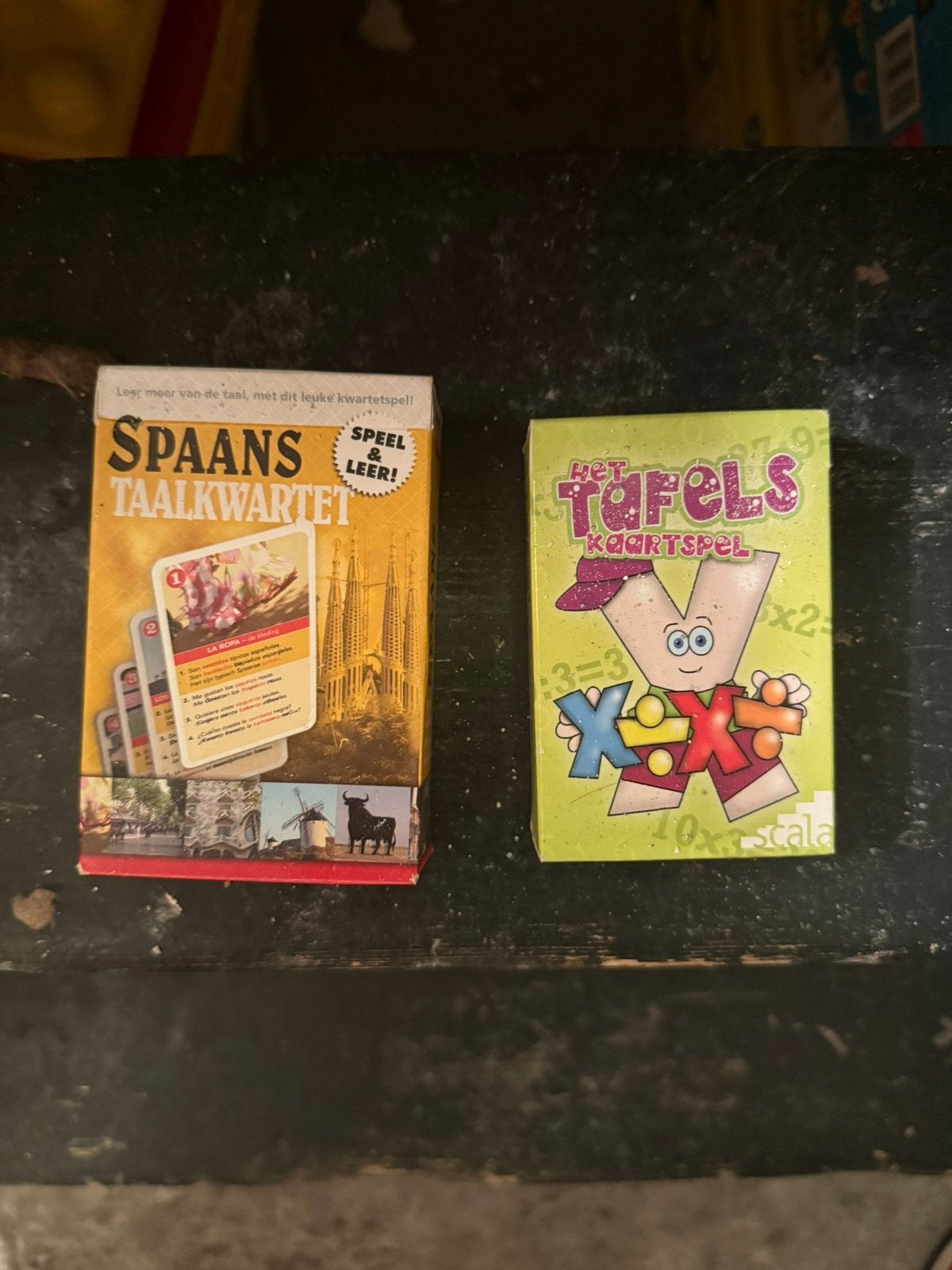Educatieve kaartspellen 1 euro per stuk, Ophalen of Verzenden, Zo goed als nieuw, Speelkaart(en)