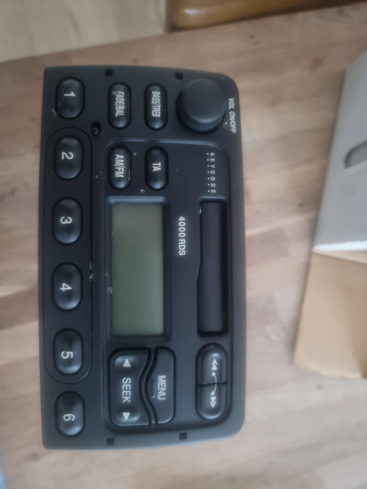Ford 4000 RDS Autoradio - Gebruikt, Auto diversen, Ophalen of Verzenden, Gebruikt