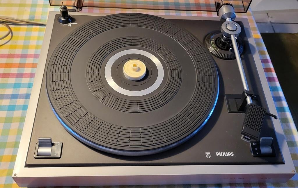 Philips Vintage Platenspeler 22GA437/00B - Klassiek Geluid, Audio, Tv en Foto, Platenspelers, Gebruikt, Platenspeler, Philips