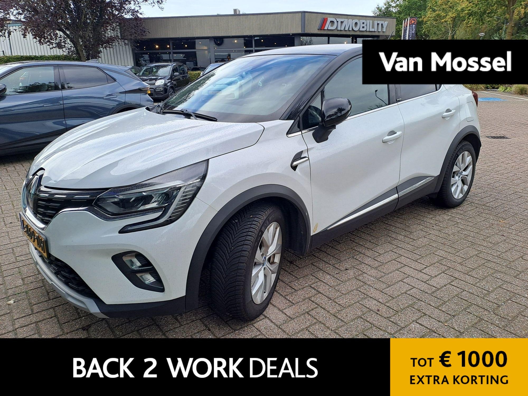 Renault Captur 1.6 E-Tech Plug-in Hybrid 160 Intens | TREKHA, Auto's, 12 maanden, Stof, Gebruikt, 4 cilinders