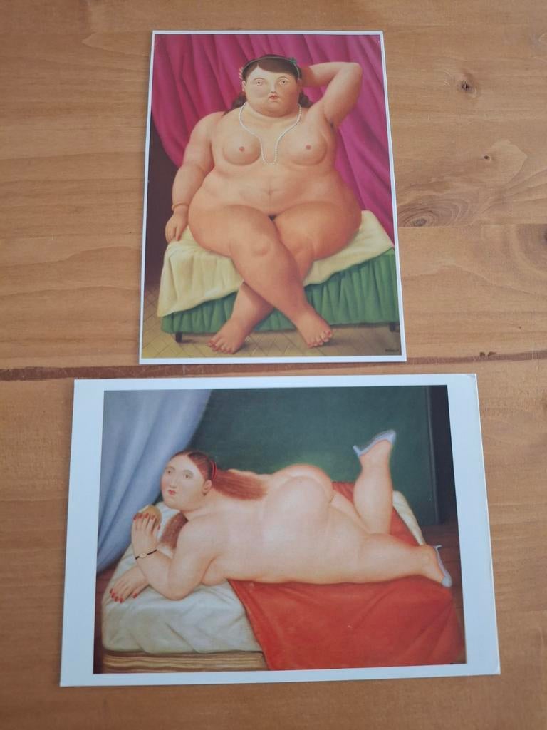Fernando Botero kaarten, Verzenden, 1980 tot heden, Ongelopen, Overige thema's
