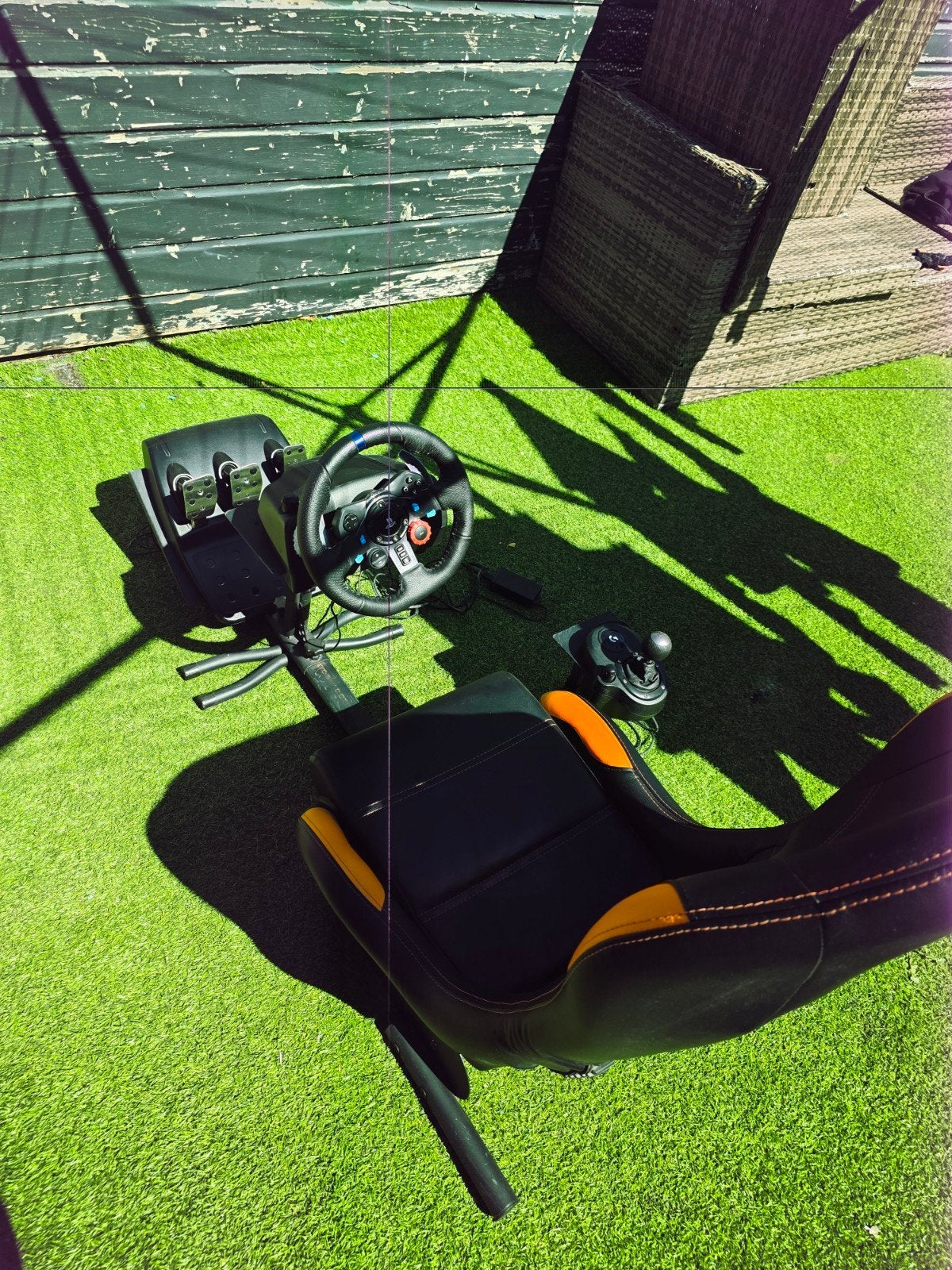 Logitech G29 racestuur met Playseat en shifter, Spelcomputers en Games, Ophalen of Verzenden, Gebruikt, Stuur of Pedalen, PlayStation 4