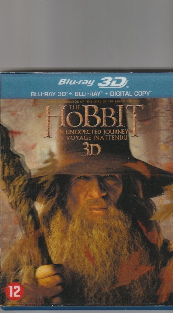 Hobbit an unexpected journey 3 d + blu ray ( ned. Ondert. ), Cd's en Dvd's, Ophalen of Verzenden, Zo goed als nieuw, Actie