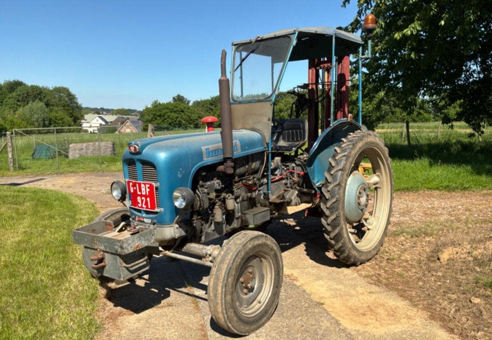 Landini oldtimer tractor met lift mast, Zakelijke goederen, Agrarisch | Tractoren, Overige merken