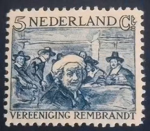 Nederland 1930 - nvph 229 - Vereniging Rembrandt, Ophalen of Verzenden, T/m 1940