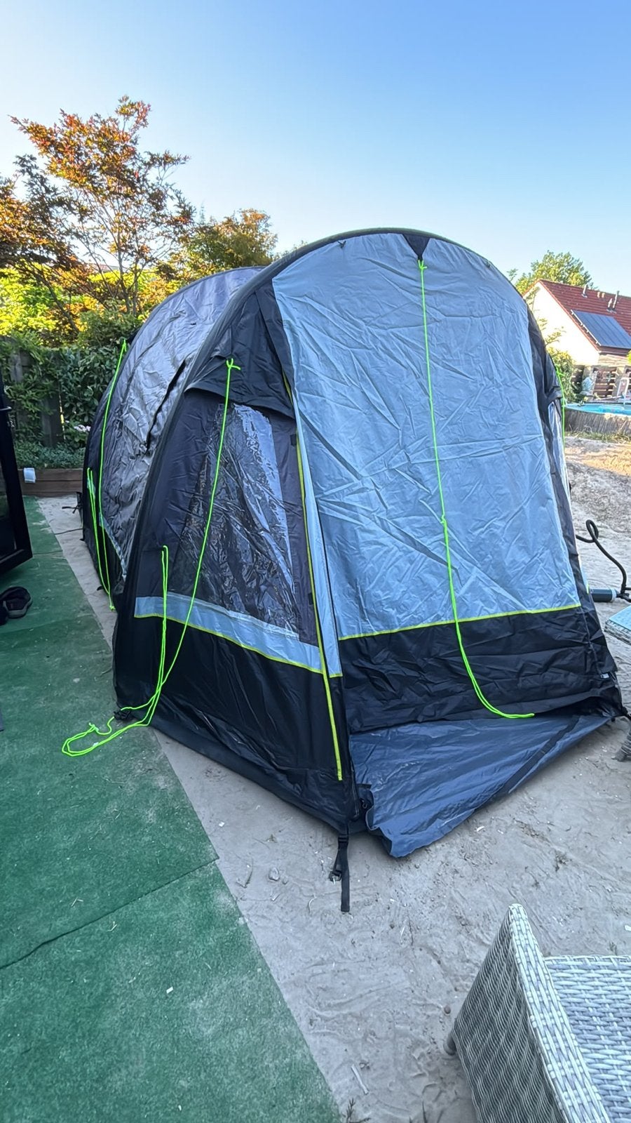Nieuwe Obelink Summer 4 opblaas tent, Ophalen of Verzenden, Nieuw, Tot en met 4