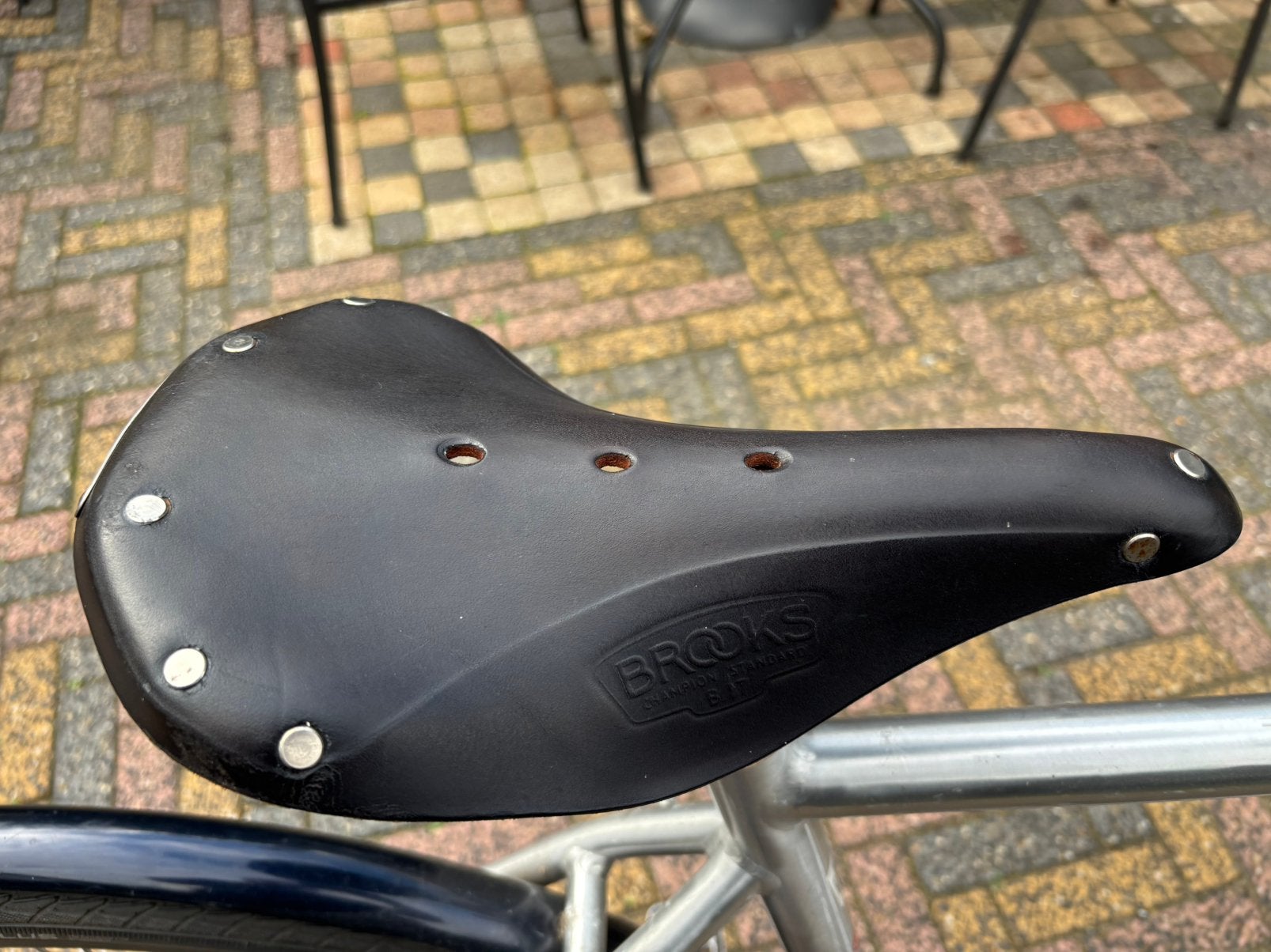 Te koop een Brooks B17 Zadel - Zwart Leer -, Ophalen, Zo goed als nieuw, Zadel, Leer
