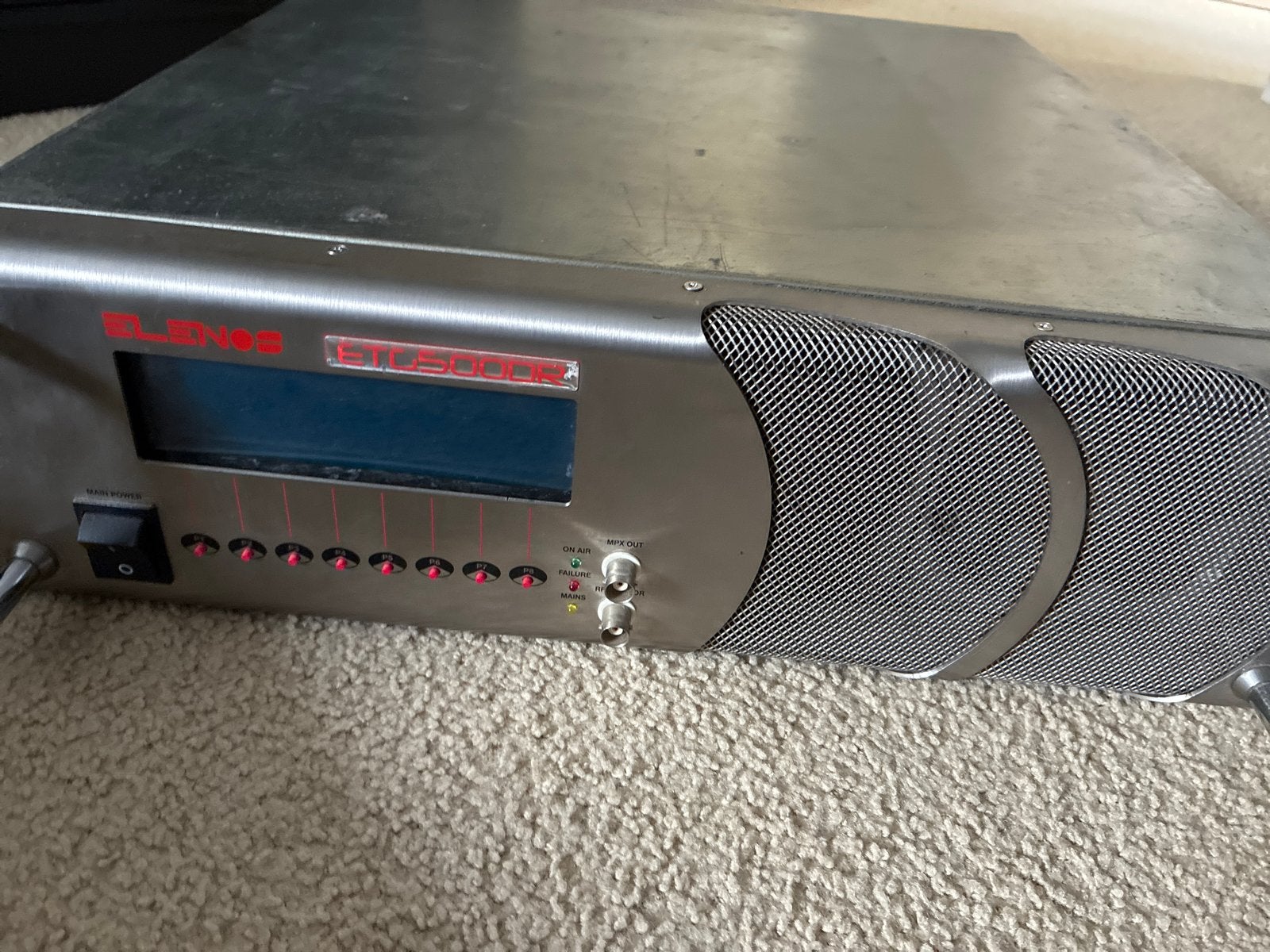 Elenos ETG 500 DR FM Exciter - Professionele Radiozender, Ophalen, Gebruikt, Audio