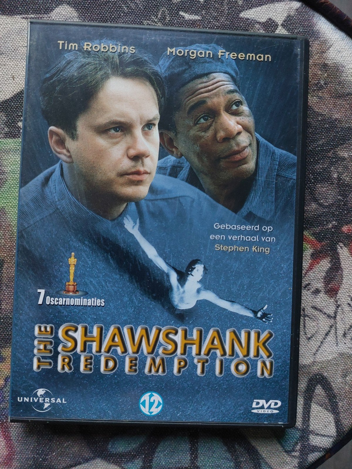 The Shawshank Redemption DVD - Klassieker van Stephen King, Engels, Overige genres, Ophalen of Verzenden, Zo goed als nieuw