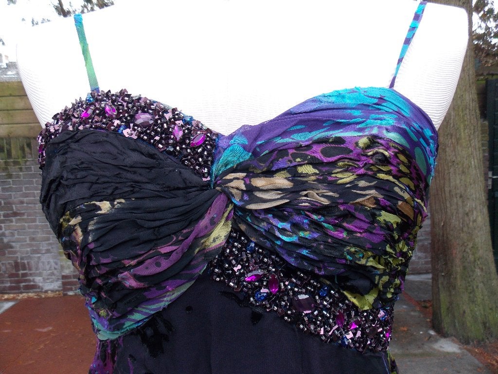 Cocktail feest galajurk met dubbele shawl nieuw mt 36, Kleding | Dames, Overige kleuren, Nieuw, Ophalen of Verzenden, Maat 36 (S)