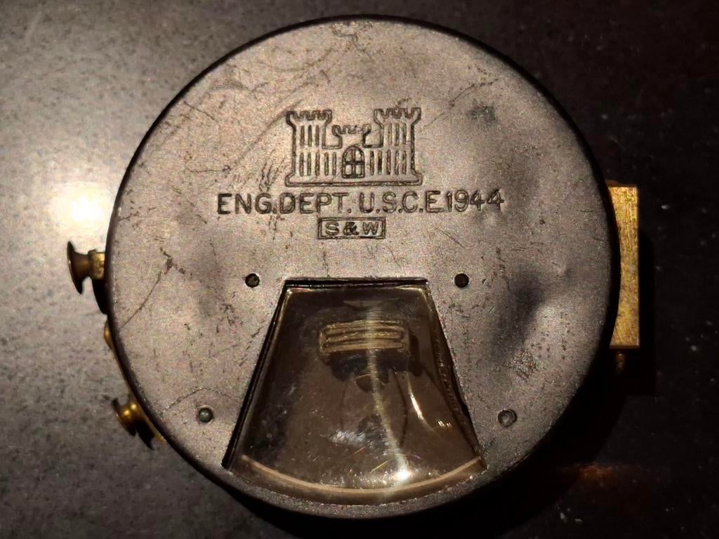 US WW2 Clinometer 1944 – Origineel, Ophalen of Verzenden, Amerika