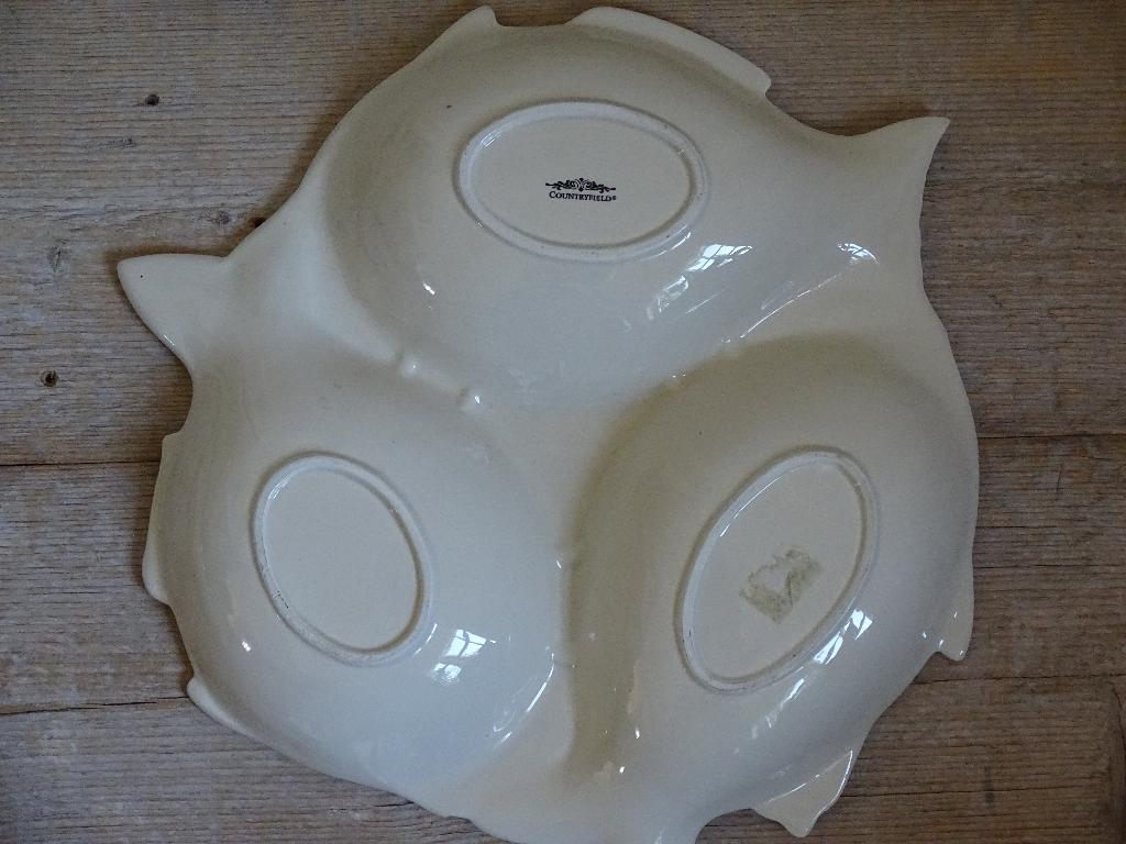 1x Visschaal, COUNTRYFIELD, Huis en Inrichting, Keuken | Servies, Gebruikt, Ophalen of Verzenden, Schaal of Schalen, Overige stijlen