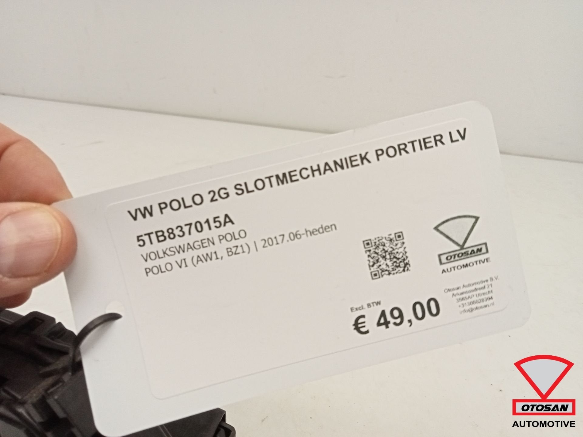 VW Polo 2G T-Cross Taigo Slotmechaniek Portier Links Voor 5T, Gebruikt, Volkswagen, Volkswagen AG, Voor