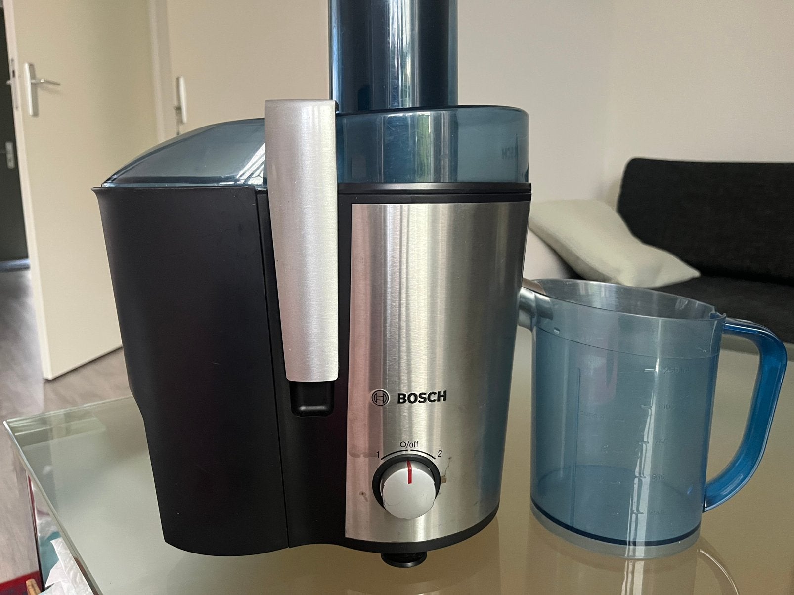Bosch sapcentrifuge, Ophalen of Verzenden, Zo goed als nieuw, Elektrisch, Sapcentrifuge