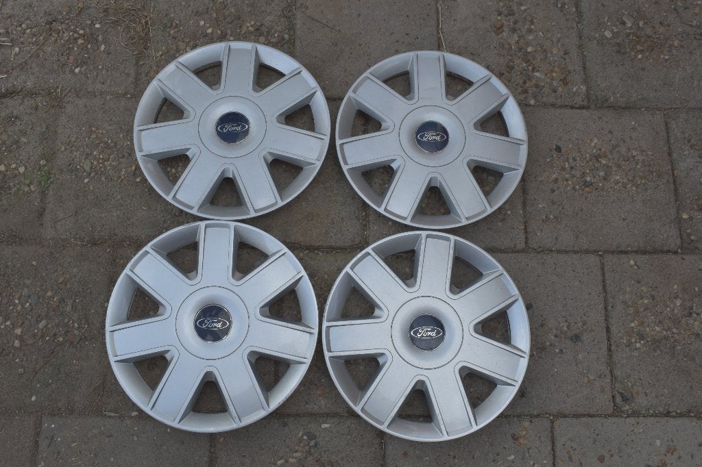 Set van 4 originele wieldoppen Ford Ka 13 inch, Ophalen of Verzenden, Gebruikt