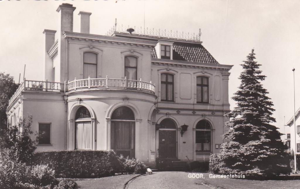 GA1731 Gemeentehuis Goor Overijssel Markelo Diepenheim 1962, Verzenden, 1960 tot 1980, Gelopen, Overijssel