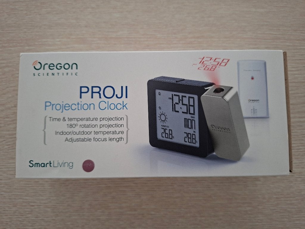 PROJI projectie klok, Overige typen, Nieuw, Ophalen of Verzenden, Overige kleuren