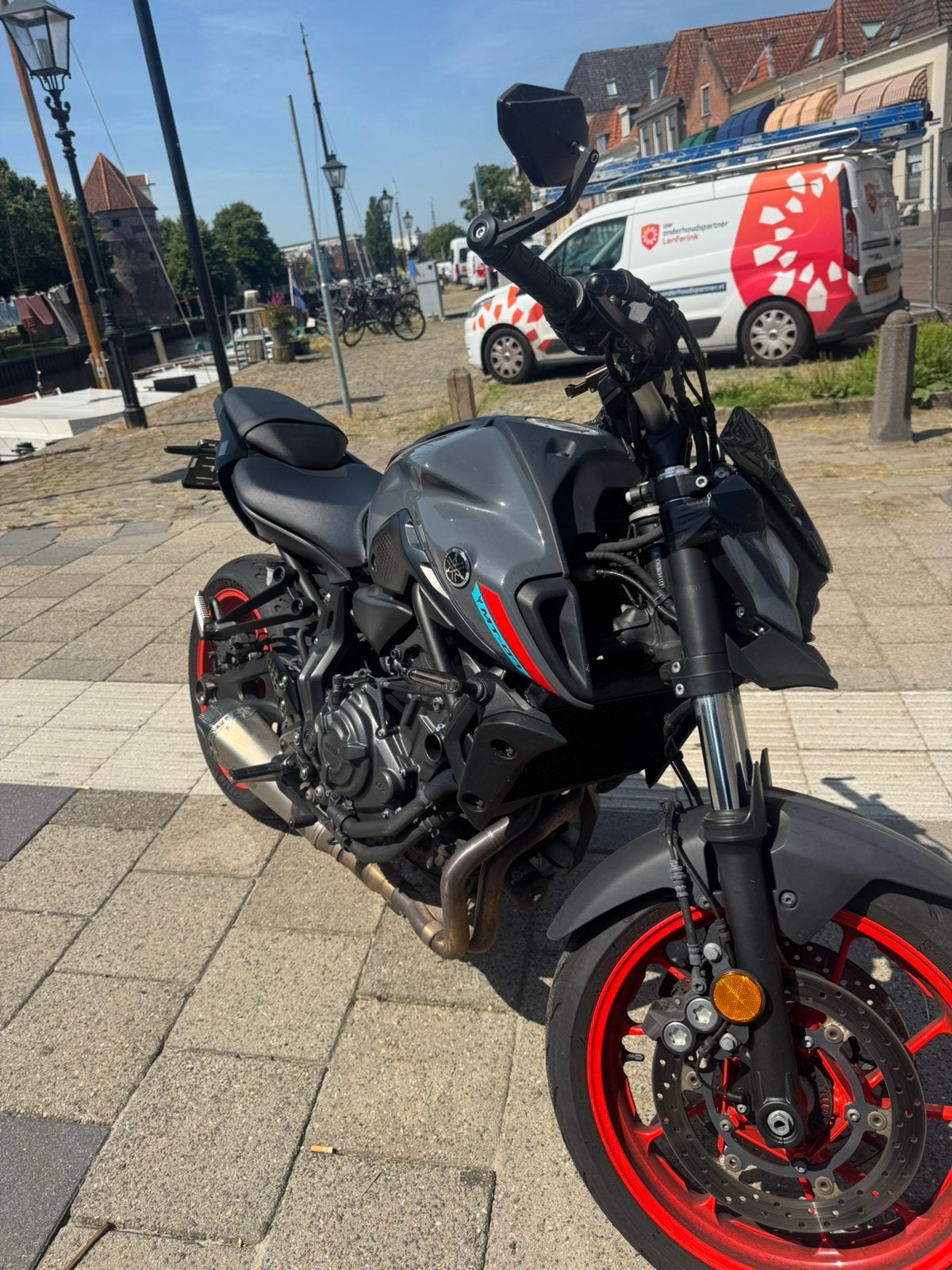 Yamaha mt-07 a2 2021, Ophalen