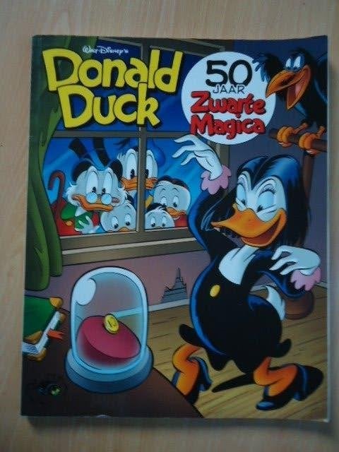 Zwarte Magica 50 jaar, Donald Duck, Walt Disney, Eén stripboek, Ophalen of Verzenden, Zo goed als nieuw