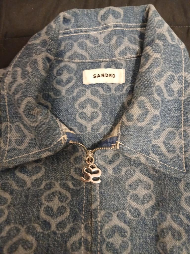 Sandro jumpsuit maat L, Kleding | Dames, Jumpsuits, Blauw, Maat 42/44 (L), Sandro, Ophalen of Verzenden