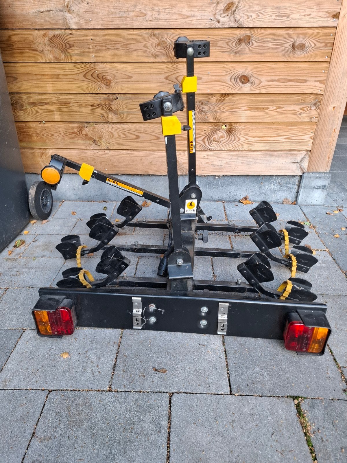 Spinder Hawk Fietsendrager voor 3 fietsen – Kantelbaar, Ophalen, Trekhaakdrager