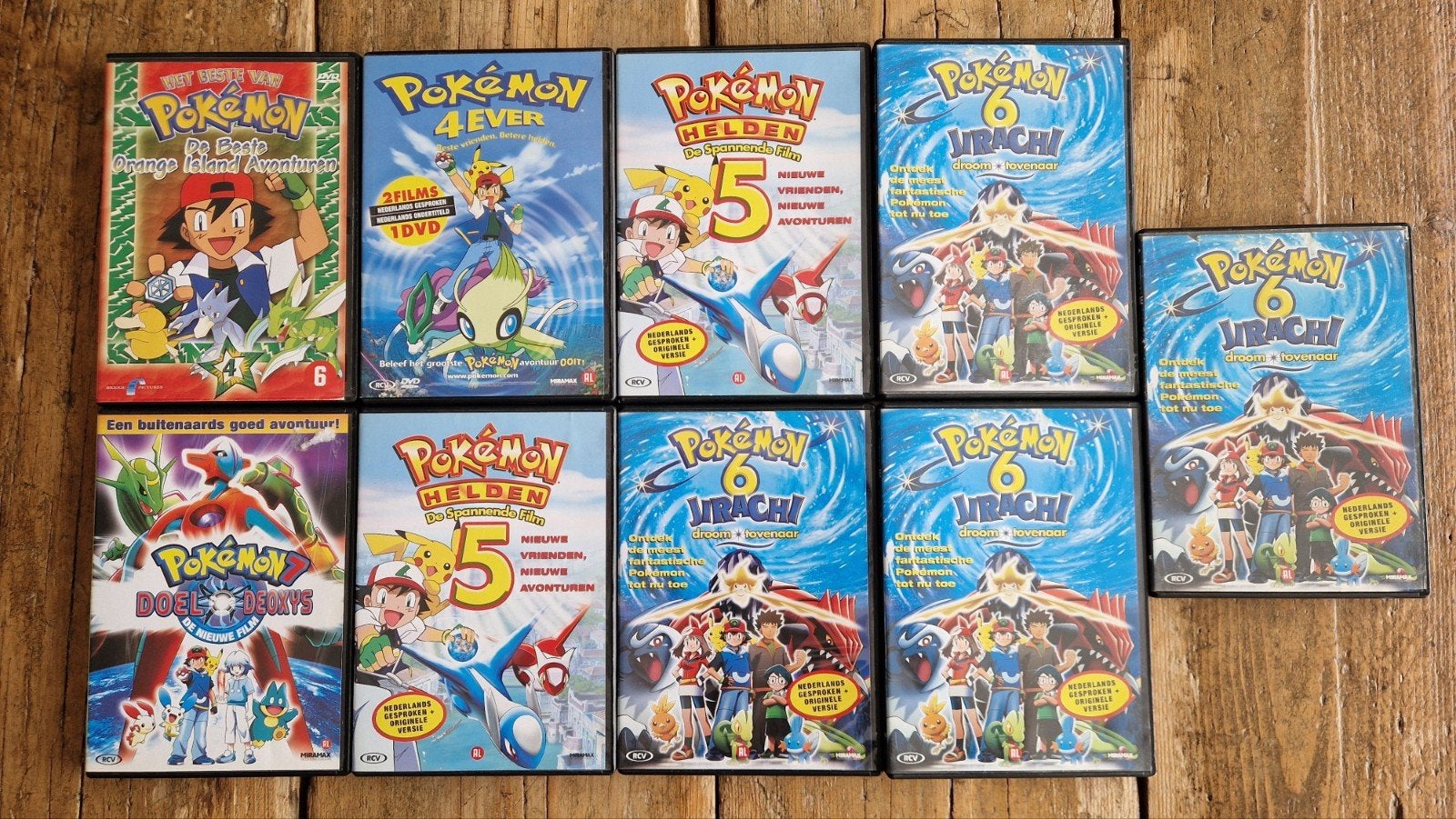 Pokémon DVD Collectie, Cd's en Dvd's, Gebruikt, Animatie, Verzamelbox, Alle leeftijden