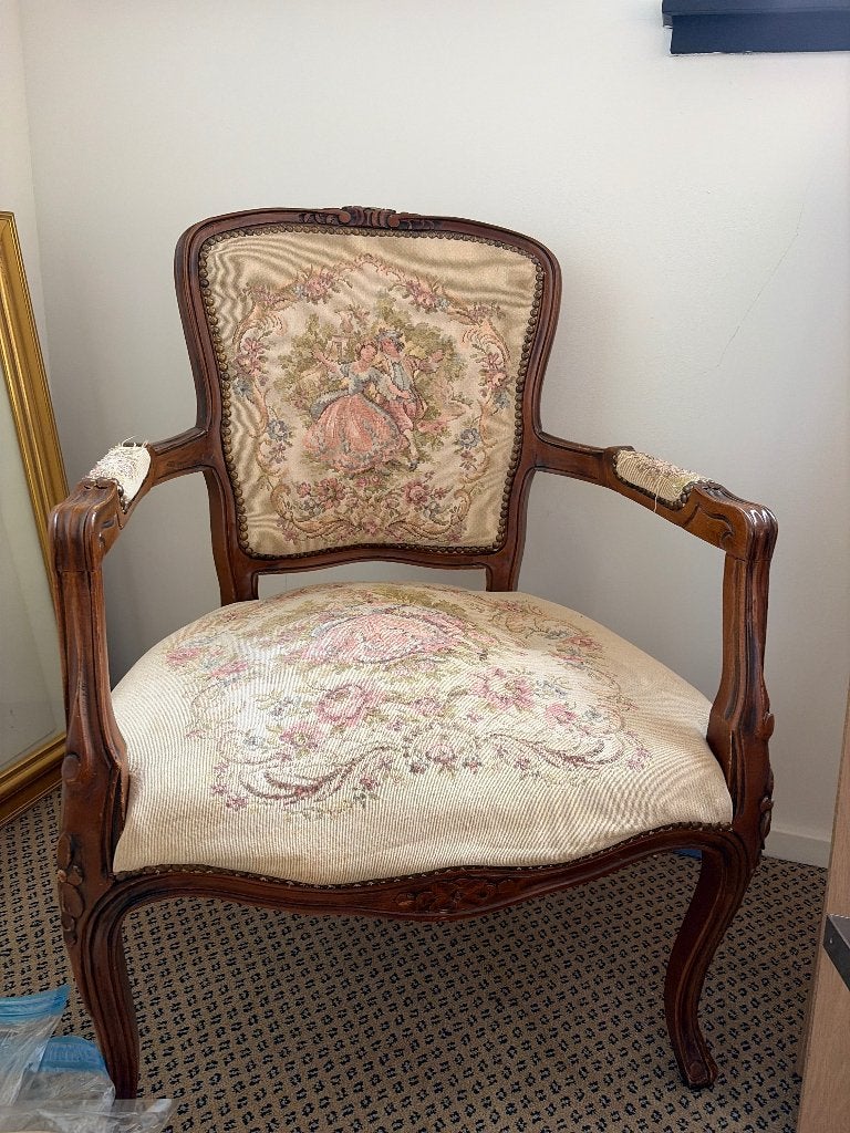 Louis xv stoel, Antiek en Kunst, Ophalen