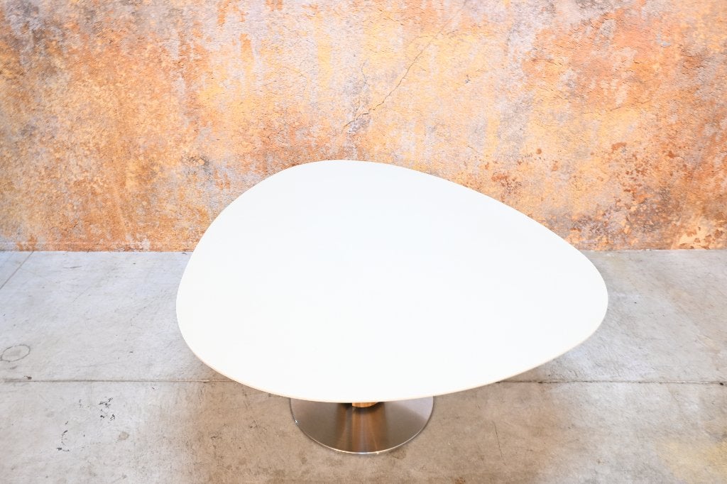 ZGANieuw fraaie Bree's New World Steely design tafel, Overige materialen, 200 cm of meer, Zo goed als nieuw, Vijf personen of meer