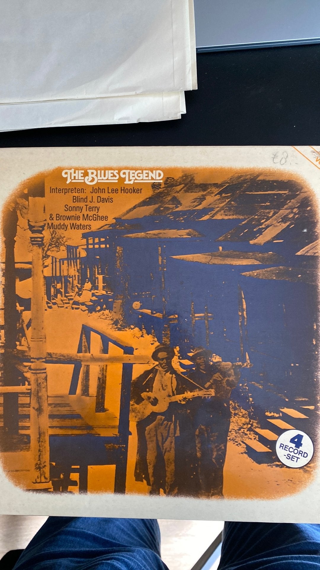 The Blues Legend 4x Lp, Ophalen of Verzenden, Gebruikt, 12 inch, Poprock