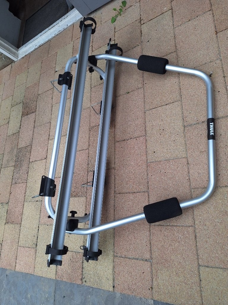Thule fietsendrager voor 2 fietsen, Ophalen, 2 fietsen, Zo goed als nieuw, Trekhaakdrager