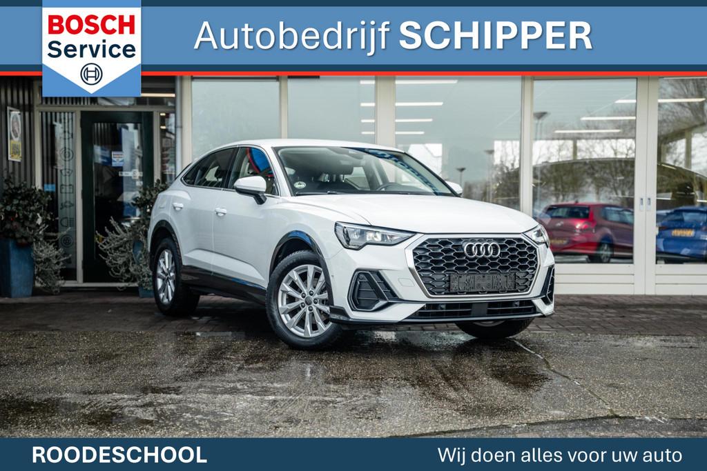 Audi Q3 Sportback 45 TFSI e Advanced Edition, Auto's, Audi, 12 maanden, Stof, Gebruikt, Wit