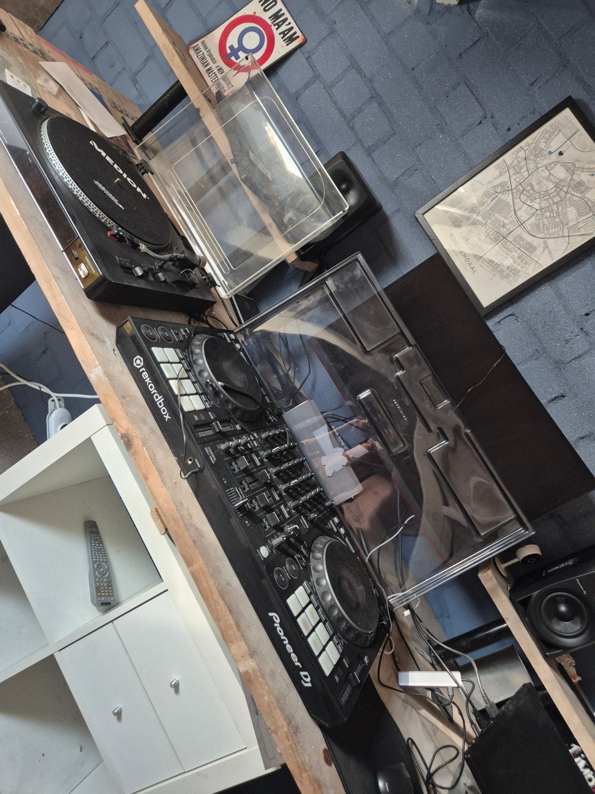 Pioneer DDJ-1000 DJ-controller met flightcase, Ophalen