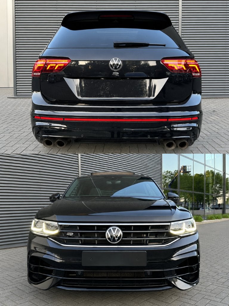 Volkswagen Tiguan 2.0 TSI R 320 PK | 4Motion |  Akrapovic, Auto's, Volkswagen, Automaat, Zwart, 320 pk, Zwart