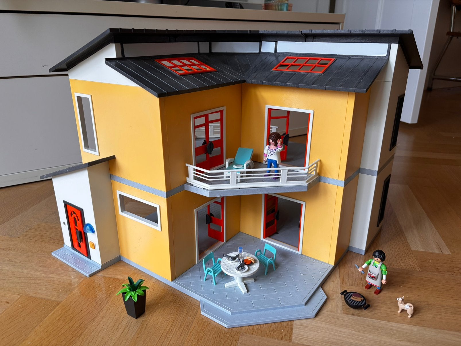 Woonhuis playmobil, Gebruikt, Gebouw, Losse onderdelen, Ophalen of Verzenden