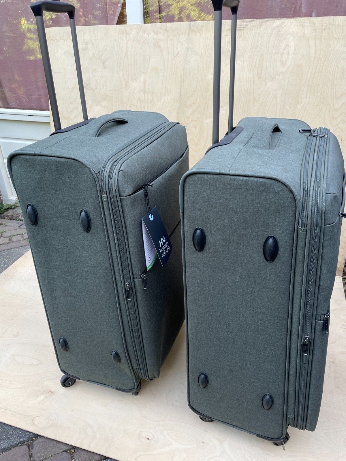 Set van 2 Human Nature Koffers Biarritz L - Nieuw, 30 cm of meer, Zo goed als nieuw, 75 cm of meer, 80 cm of meer