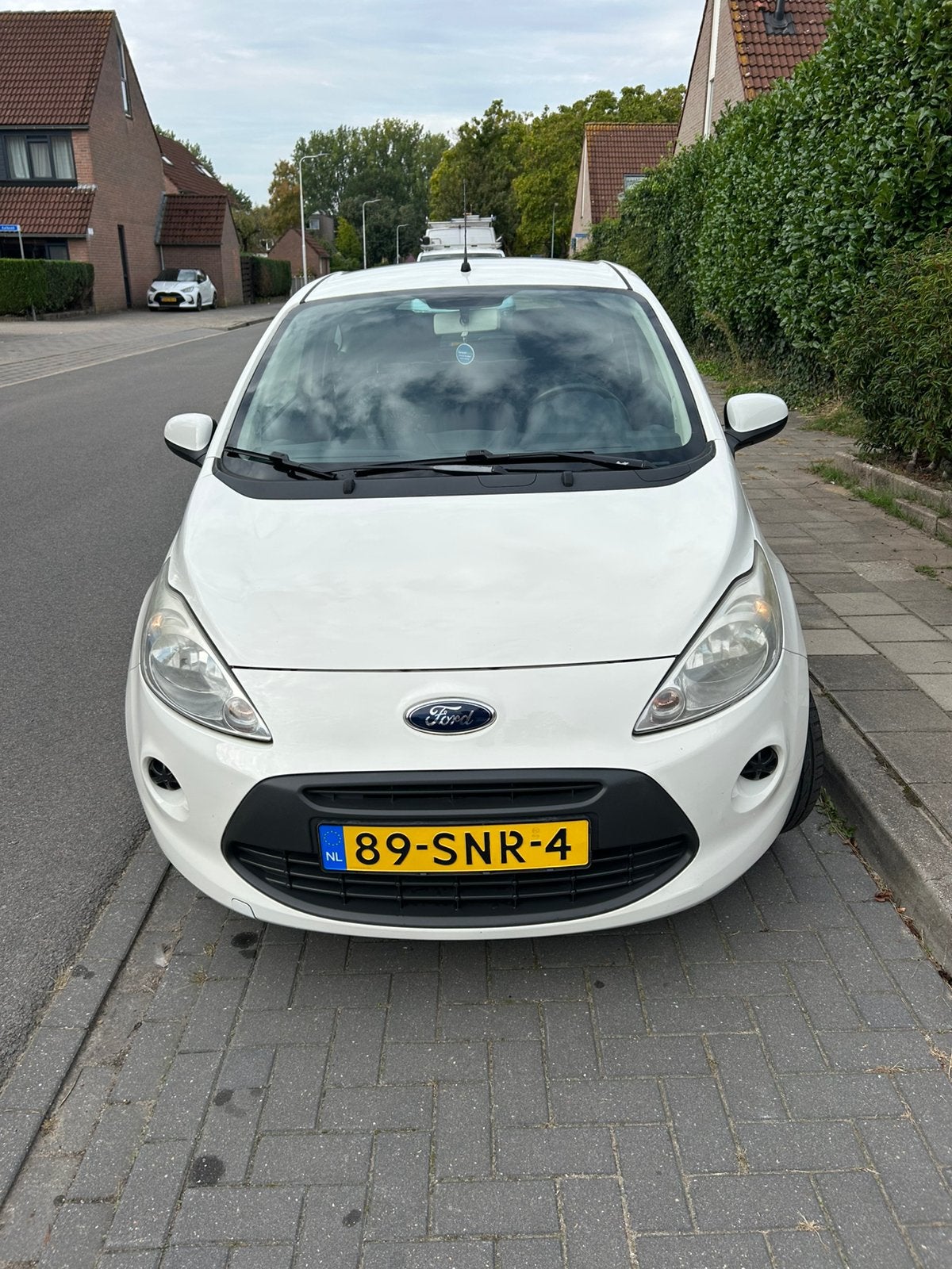 Ford Ka 1.2 69pk 2011 Wit, Auto's, Voorwielaandrijving, 1242 cc, 4 cilinders, 4 stoelen