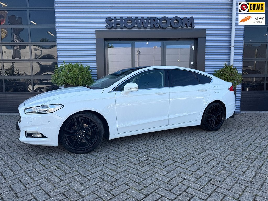 Ford Mondeo Wagon 1.5 Titanium AUTOMAAT|PANO|STOEL EN STUURV, 4 cilinders, Mondeo, Wit, 165 pk