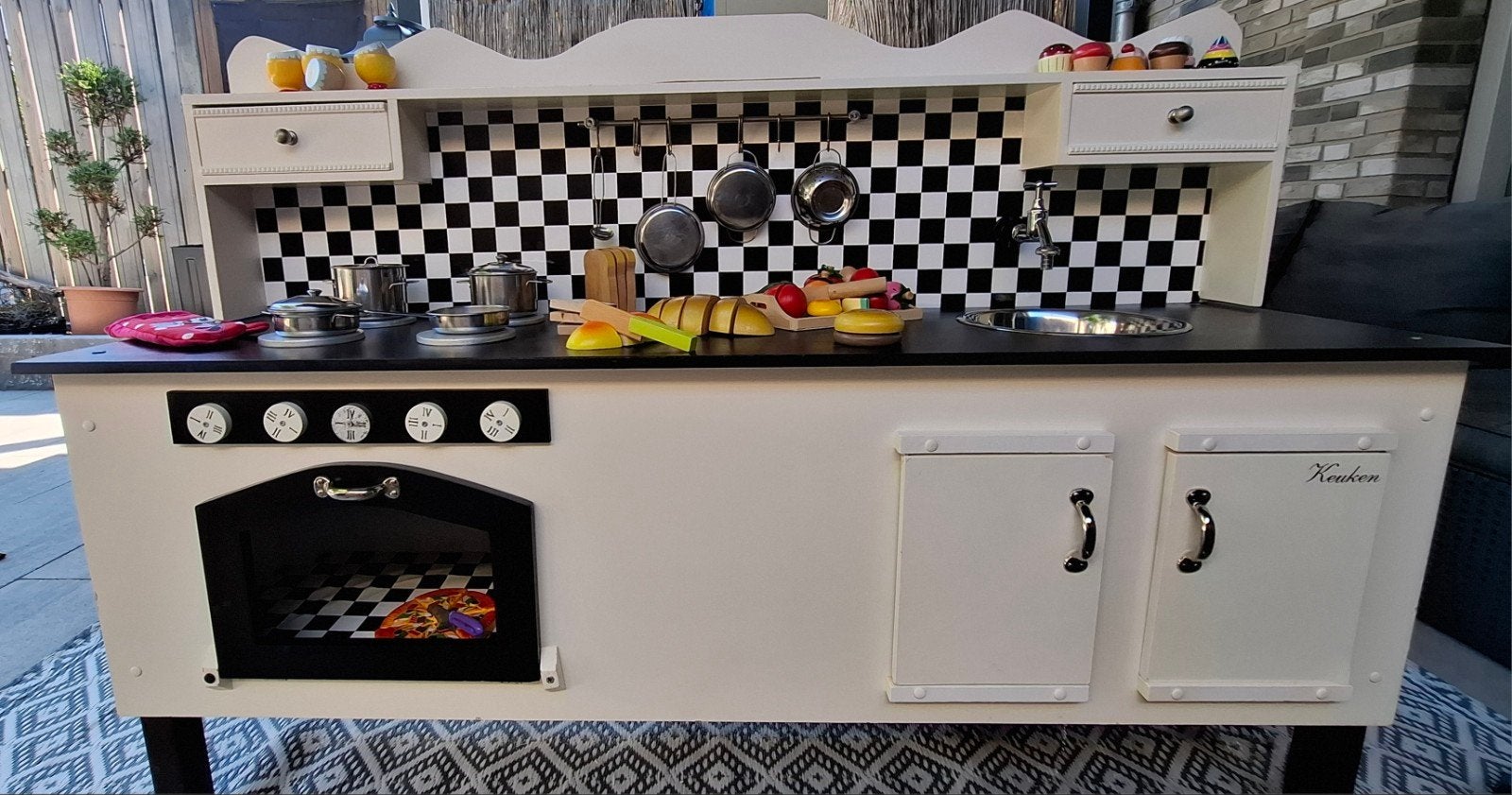 speel keuken, Kinderen en Baby's, Ophalen, Gebruikt