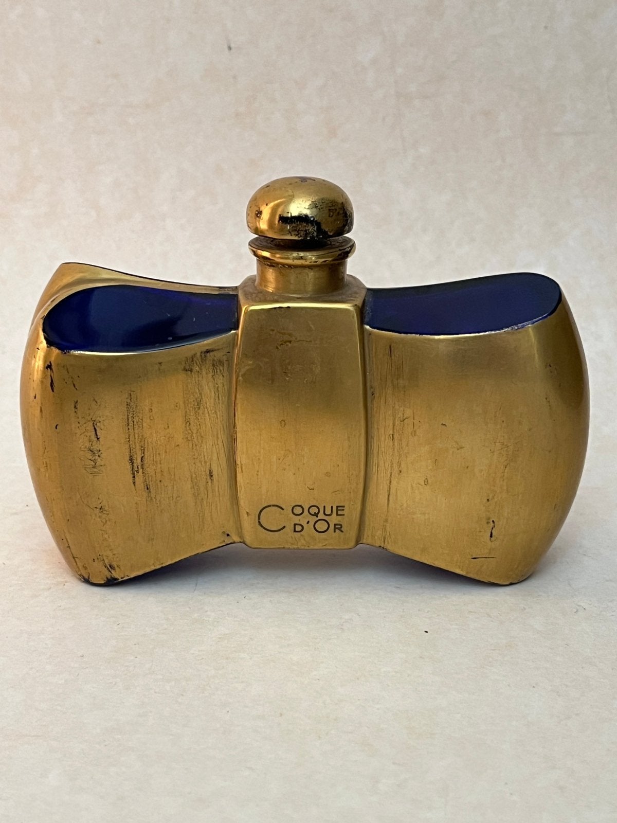 Art deco Baccarat lege parfumfles: Guerlain Coque d'Or, Gebruikt, ., Ophalen of Verzenden, .