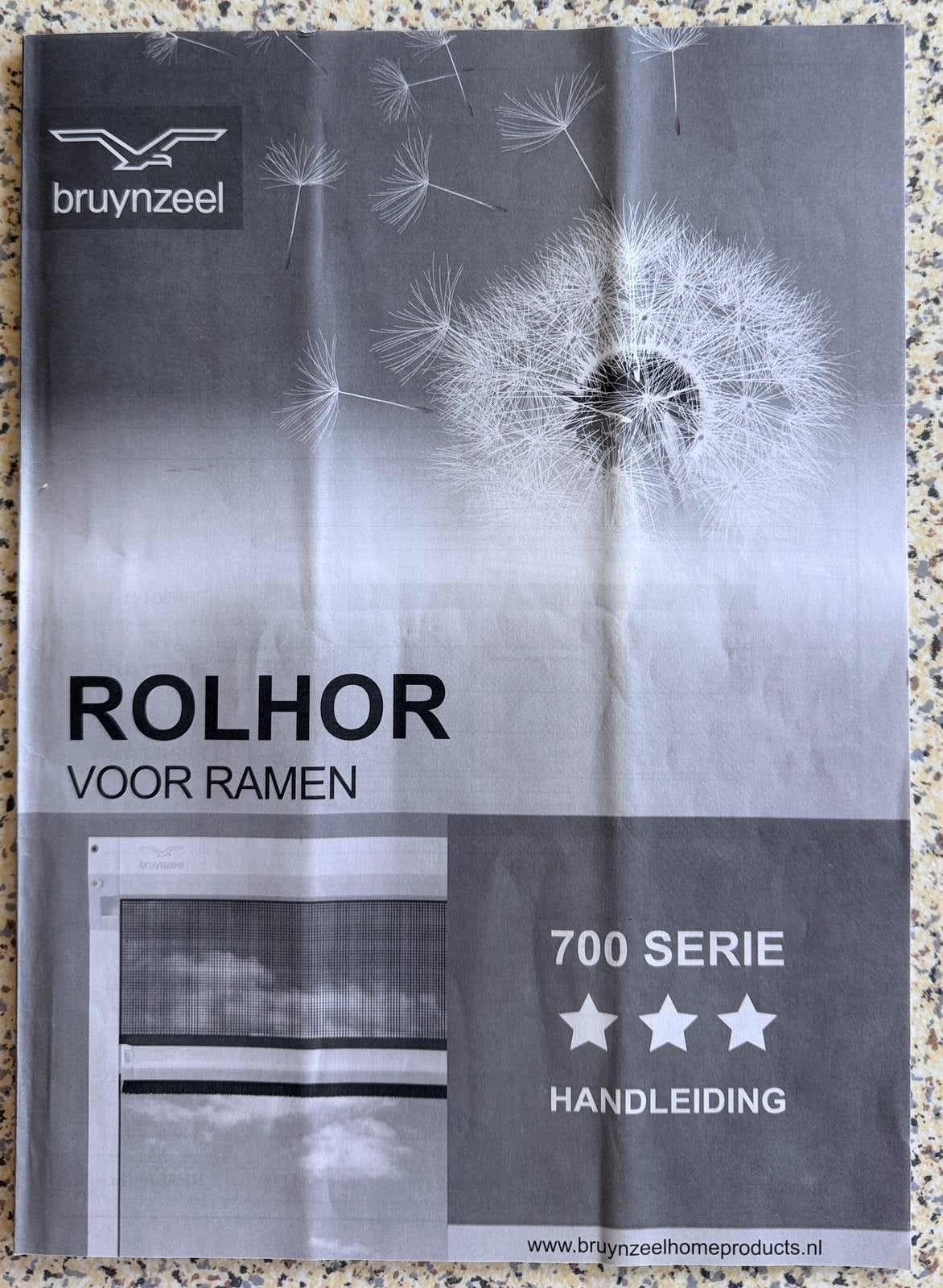 4x Rolhor Bruynzeel  700 serie voor ramen, Ophalen, Gebruikt, Overige typen, Minder dan 200 cm