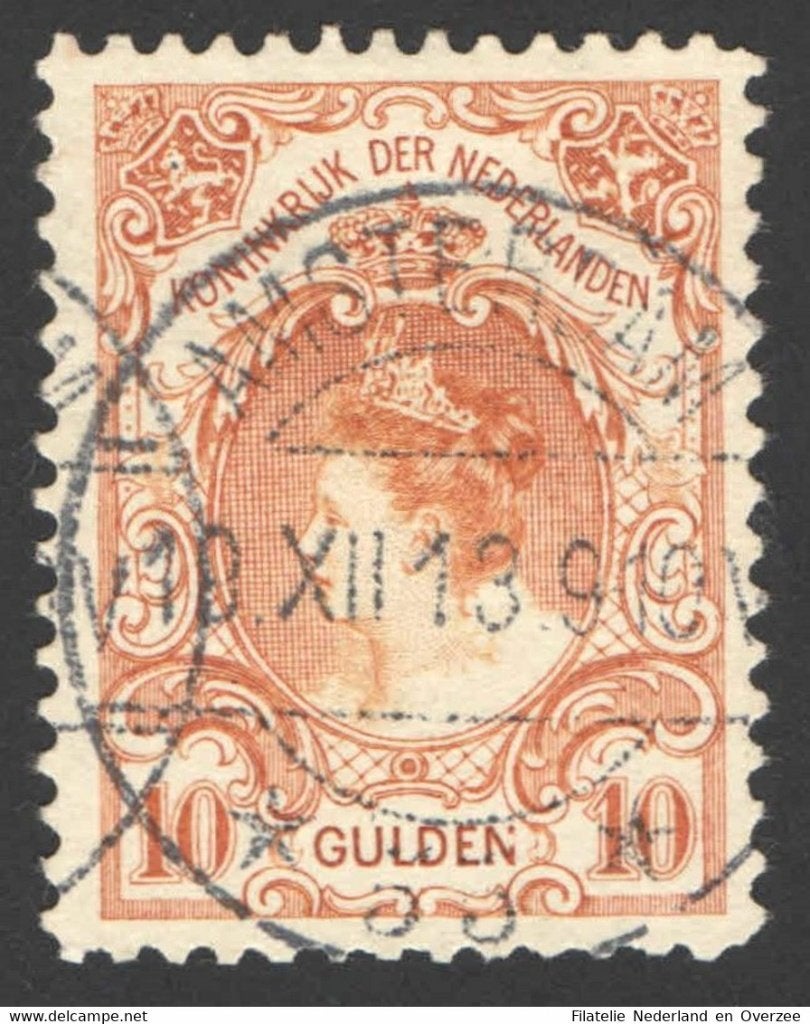 Nederland NVPH nr 80 gestempeld Koningin Wilhelmina 1905, Postzegels en Munten, Postzegels | Nederland, Ophalen of Verzenden, T/m 1940
