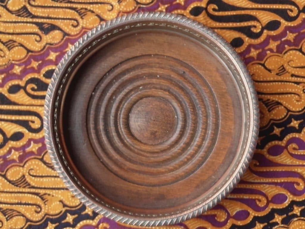 Mooie antieke silverplate flessenhouder uit Engeland 13,8 cm, Antiek en Kunst, Ophalen of Verzenden