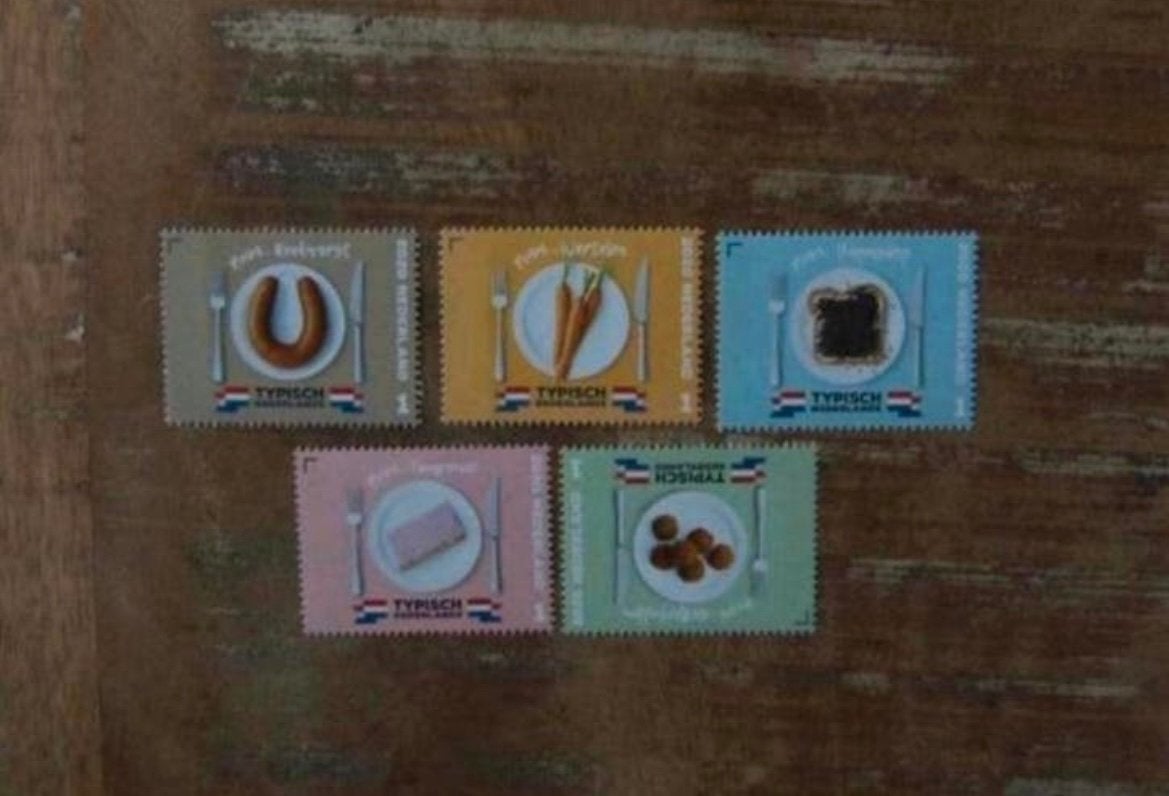 2020 5 XZegels Typisch Nederlands NVPH 3822-3834-3844-3848PF, Ophalen of Verzenden, Na 1940, Postfris