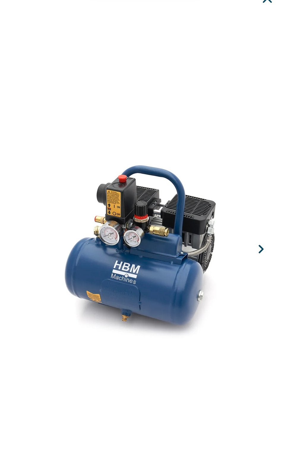 Lucht compressor 6 liter, Doe-het-zelf en Verbouw, Compressors, Ophalen, Nieuw