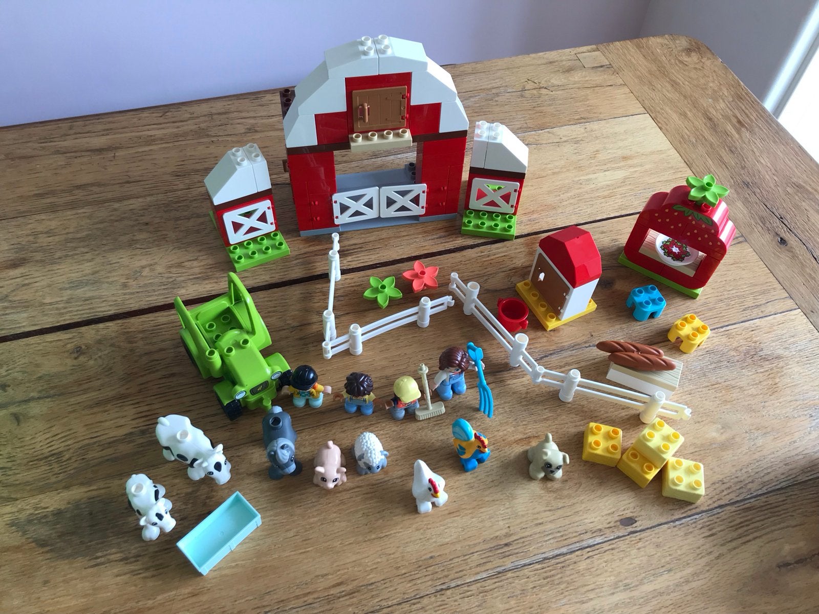LEGO Duplo Boerderij Set met Dieren en Figuren (10952), Ophalen, Zo goed als nieuw, Overige merken