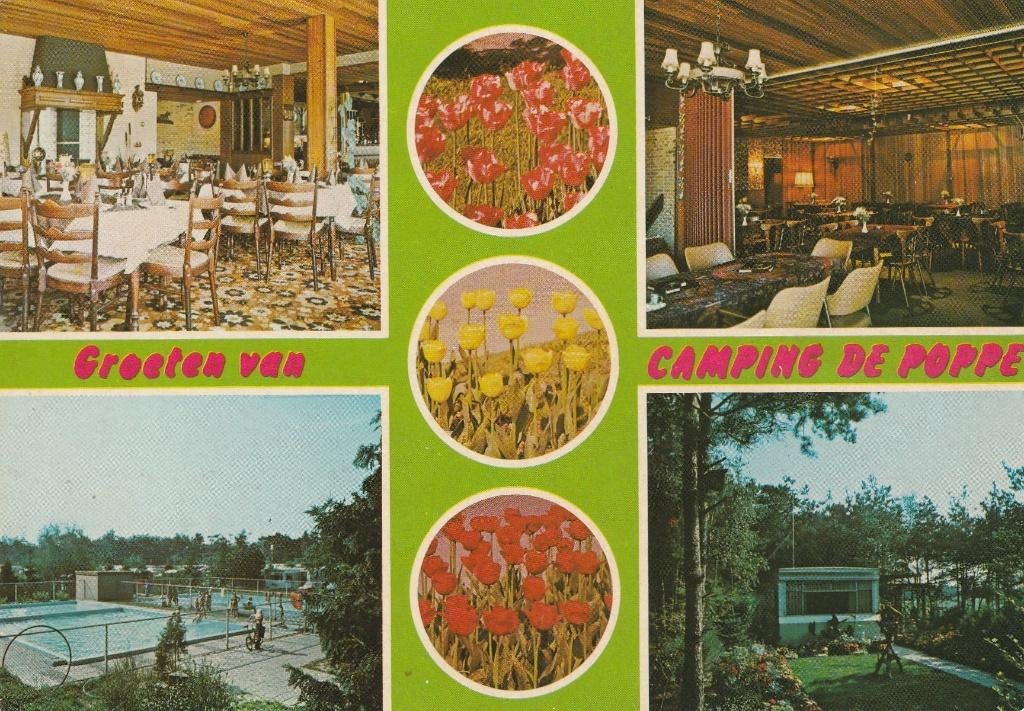 Ansichtkaart Markelo Groeten van Camping de Poppe, Ophalen of Verzenden, 1980 tot heden, Gelopen, Overijssel