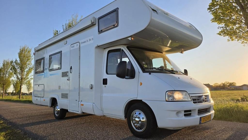 Camper 6 pers.- Airco- Solar- Sat- Cruse- APK 2027, Weinsberg, Alkoof, Fiat, Particulier