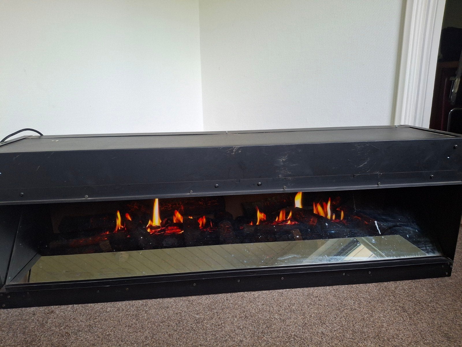 Dimplex  electrische sfeerhaard, Ophalen, Gebruikt, Inbouwhaard, Elektrische haard