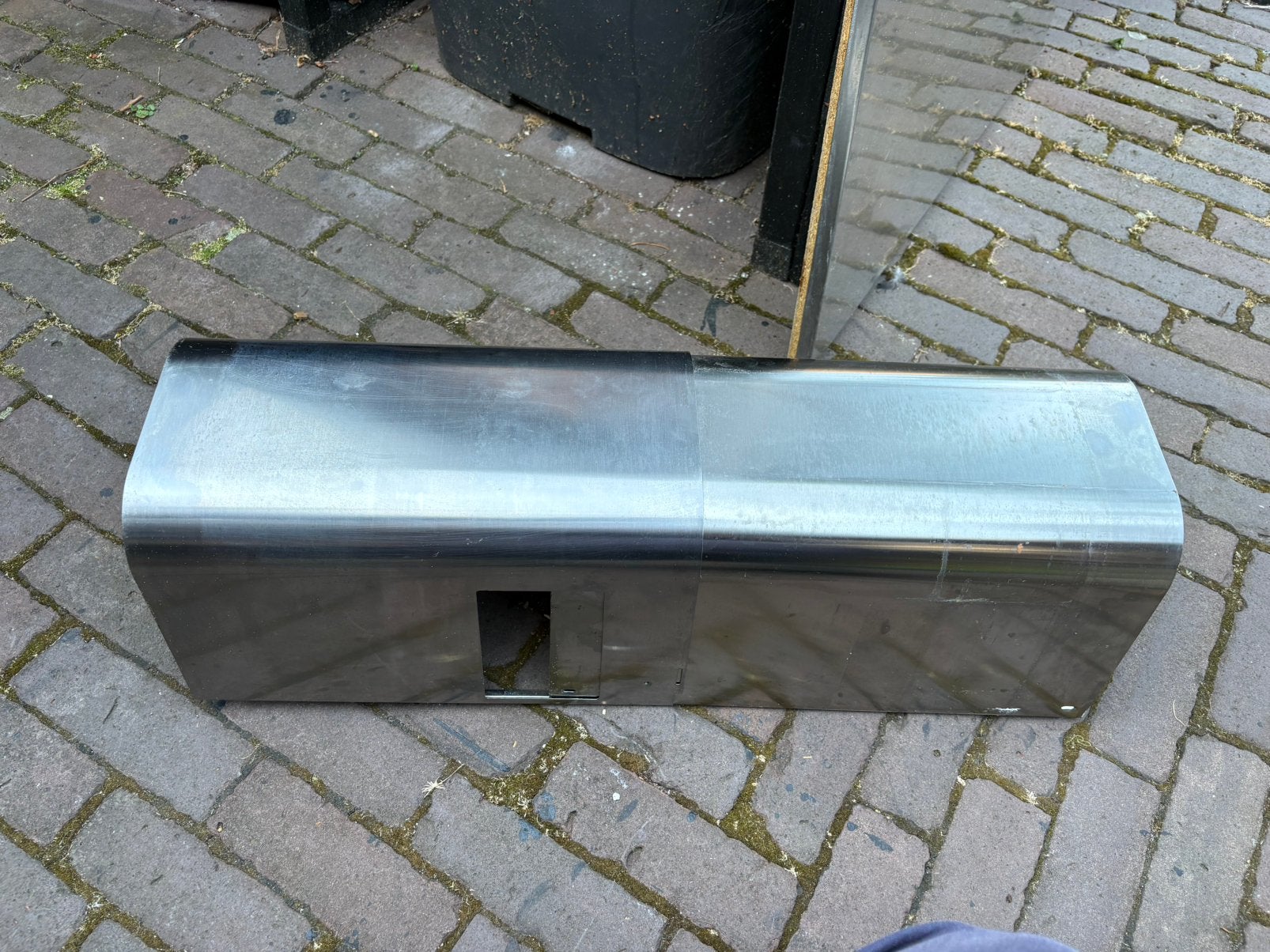 Ombouw afzuigkap rvs, Ophalen, 50 tot 100 cm, Zo goed als nieuw, Minder dan 100 cm